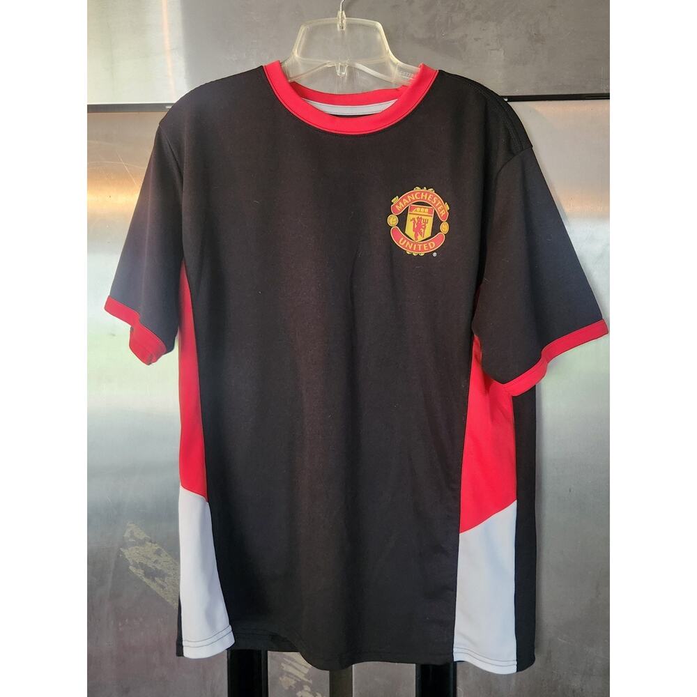 Manchester United Jersey Men's Large Red / Black